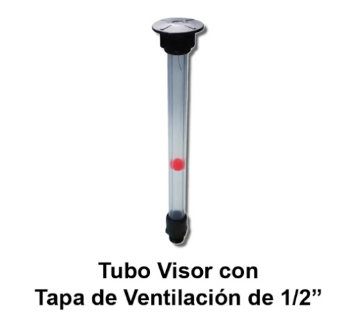 VISOR TRANSPARENTE PARA TANQUE 2500LT