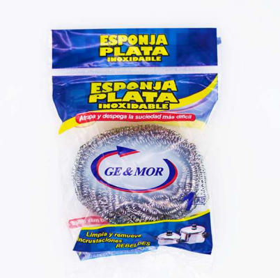 ESPONJA PLATA INOXIDABLE GE&amp;MOR 20G