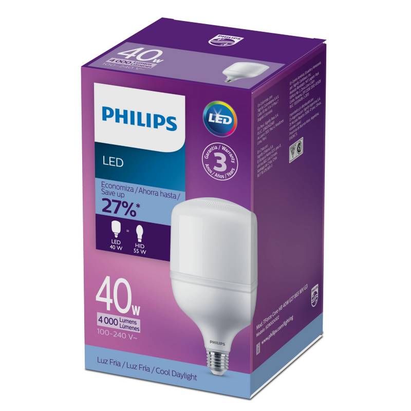 FOCO LED BOTELLA 40W L/DIA PHILIPS