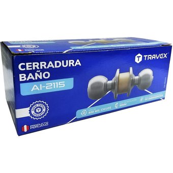 PERILLA TRAVEX AI 2115 BAÑO ACERO INOXIDABLE