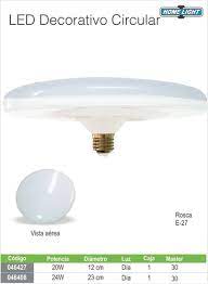 LED UFO DECORATIVO BLANCO 40W HOME LIHGT