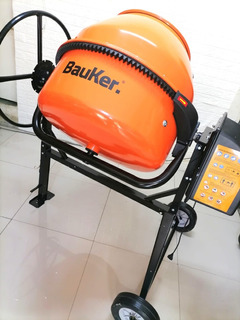 MEZCLADORA DE CONCRETO 200L TROMPO BAUKER