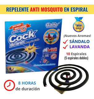 ESPIRALES COCK GALLO ZANCUDOS 10UN