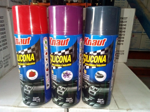 SILICONA CARRO NUEVO CUEROS TABLEROS KNAUF 450ML