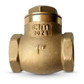 CHECK CIM VALVE PASO 1'' BRONCE