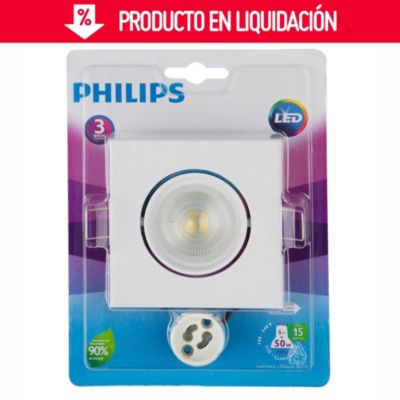 DICROICO COMPLETO CUADRADO 5W PHILIPS