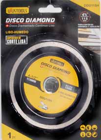 DISCO DIAMANTADO 4.1/2 LISO HUMED UYUSTOOLS