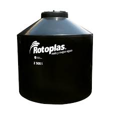 TANQUE ROTOPLAS 2500 LTS NEGRO