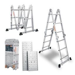 ESCALERA MULTIPOSICION TRUPER 12 PASOS