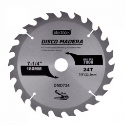 DISCO PARA MADERA KAYFEN 7.1/4 24TEETH