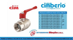 LLAVE DE PASO CIM VALVE 1.1/2 PESADO	