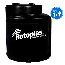 TANQUE ROTOPLAS 250 LTS NEGRO